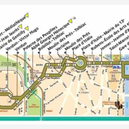 Beau T3 A Arcueil A 3 Min Rer B « Laplace » Dış mekan fotoğraf